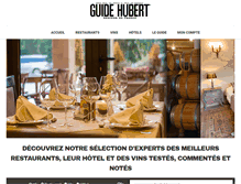 Tablet Screenshot of guide-hubert.fr